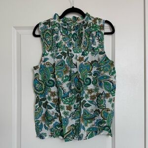 NWT LOFT Floral Sleeveless Top